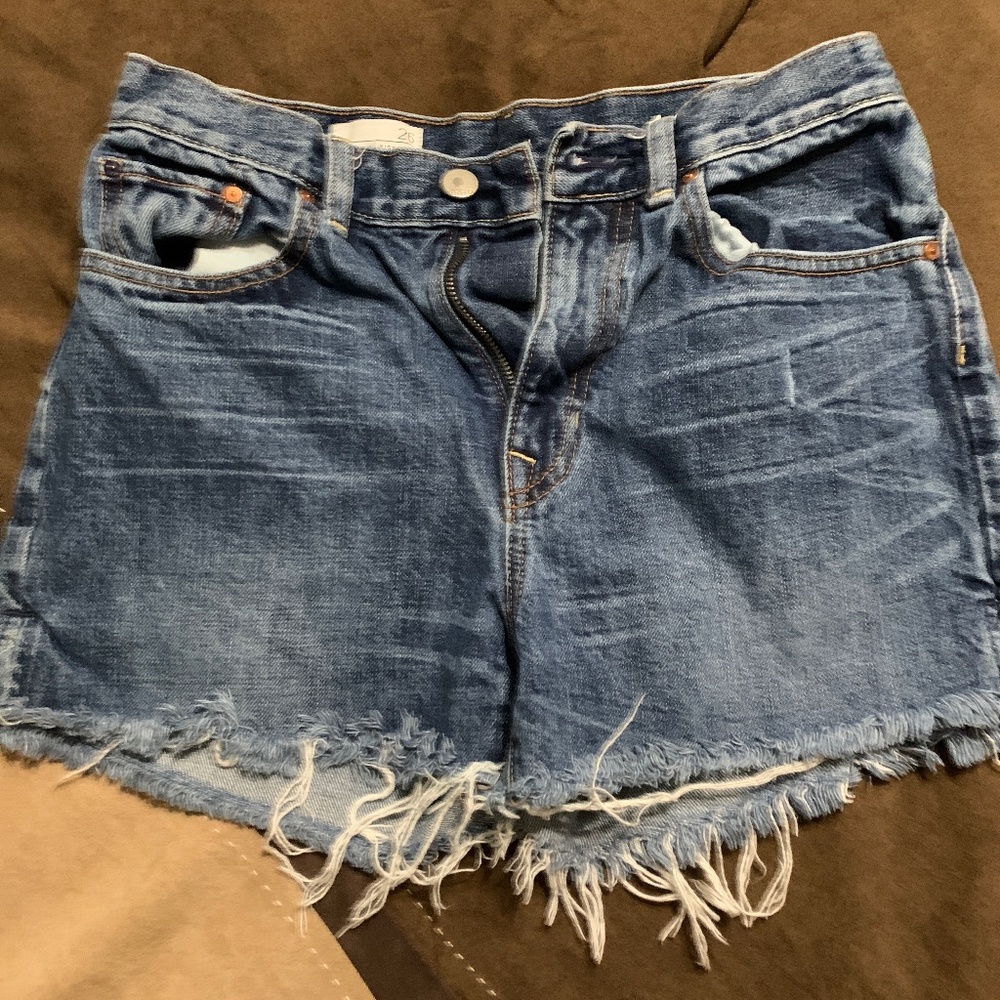 Gap high rise cut offs
